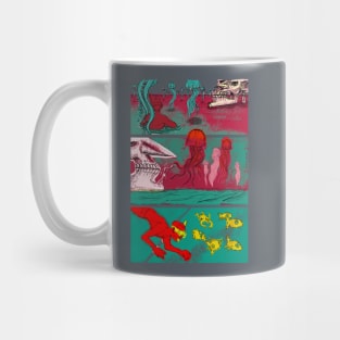 Freediving in my Mind Mug